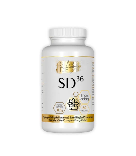 StarDiets SD36 fogyókúrát segítő kapszula 2x60 db