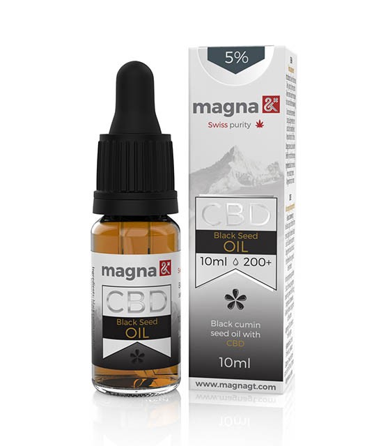 Magna G&T 5% CBD Olaj (feketekömény) - 10ml