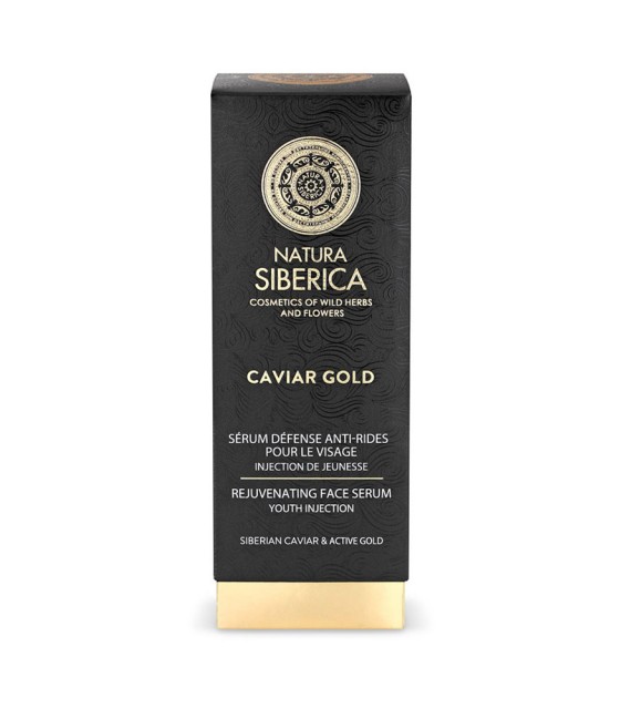 Natura Siberica Caviar Gold fiatalító arcszérum