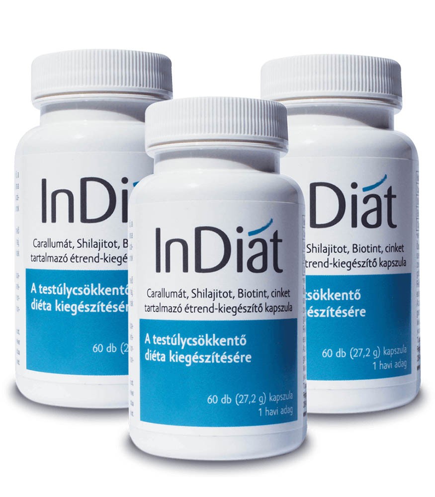 InDiat fogyókúrás étrend-kiegészítő kapszula 60 db - giovannimamers.fr
