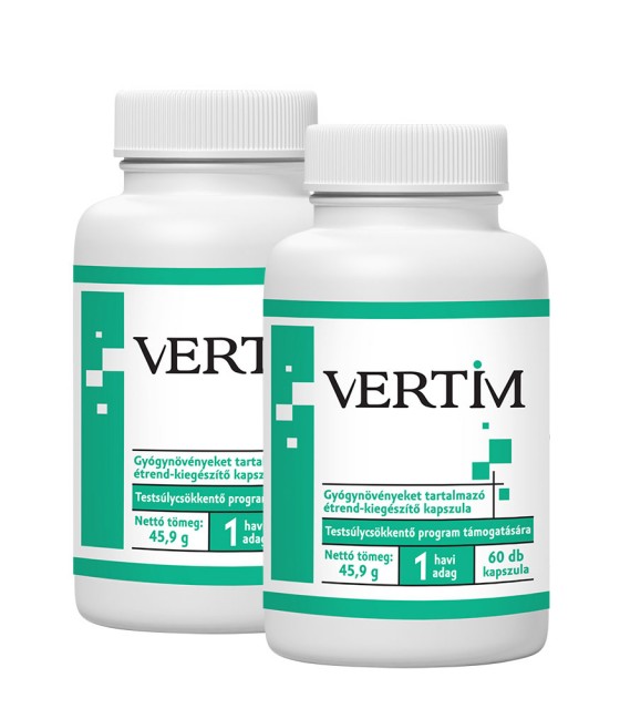 Vertim étrend-kiegészítő kapszula 2x60db