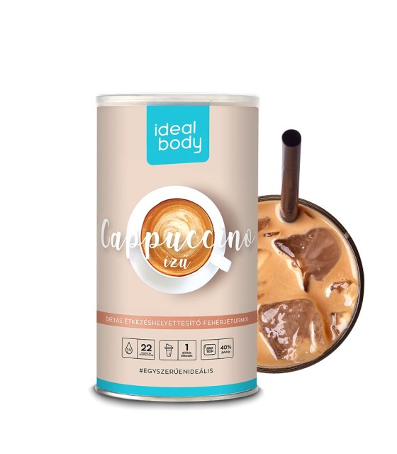 IdealBody® cappuccinos fehérje turmixpor
