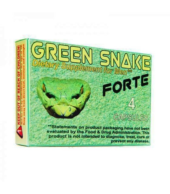 Green Snake Forte étrendkiegészítő férfiaknak - 4db