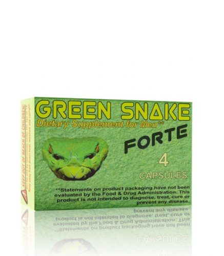 Green Snake Forte étrendkiegészítő férfiaknak - 4db