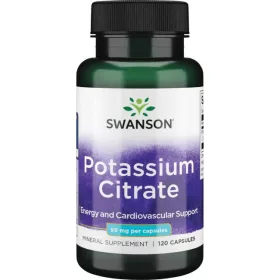   Swanson Potassium Citrate (Kálium citrát ) 99mg 120 kapszula