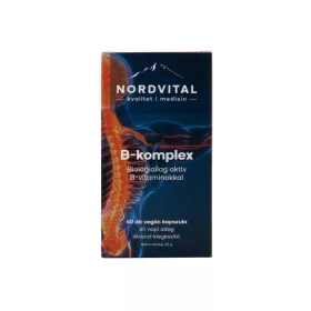 Nordvital B-komplex vegán - 60db