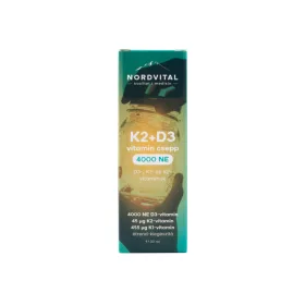 Nordvital D3+K2 csepp 30ml - 60 adag