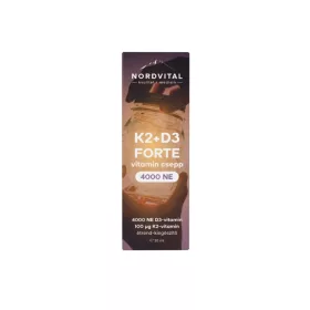 Nordvital D3+K2 Forte csepp 60 adag - 30ml