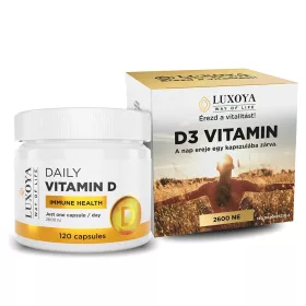 Luxoya Daily Vitamin D - D3-vitamin 120 db