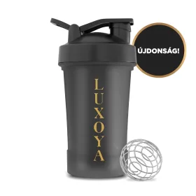 Luxoya Rugós Shaker - fekete színben