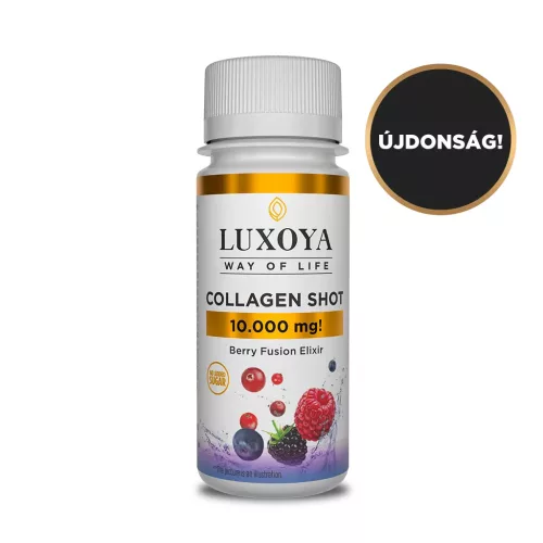 Támogasd a szervezetedet Luxoya erdei gyümölcs ízű folyékony kollagénnel! A praktikus 60 ml-es shotot keresd kedvező áron a VitalNatural kínálatában.