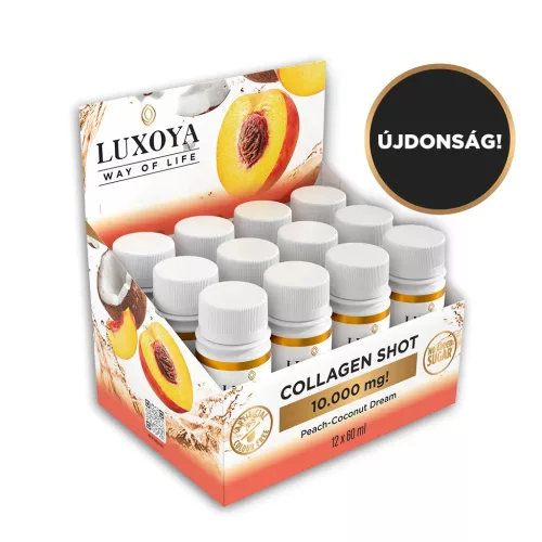 Luxoya COLLAGEN SHOT 10.000 mg 60 ml - Őszibarack-kókusz íz