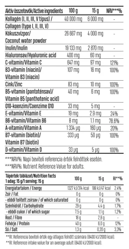 Luxoya Kókuszvíz Kollagén italpor Pina Colada íz 300g