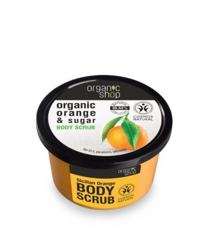 Organic Shop cukros testradír "szicíliai narancs"