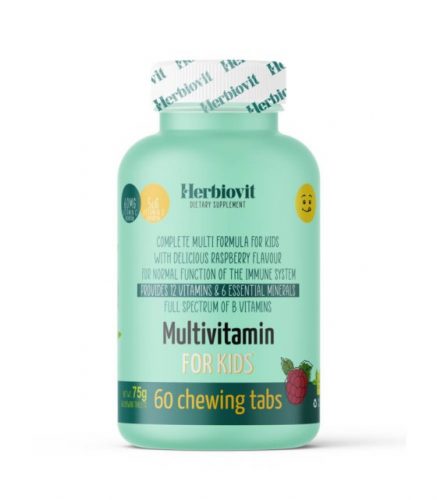 Herbiovit multivitamin for kids rágótabletta - 60db
