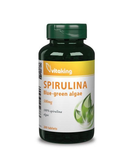 Vitaking Spirulina alga 500mg (200) tabletta