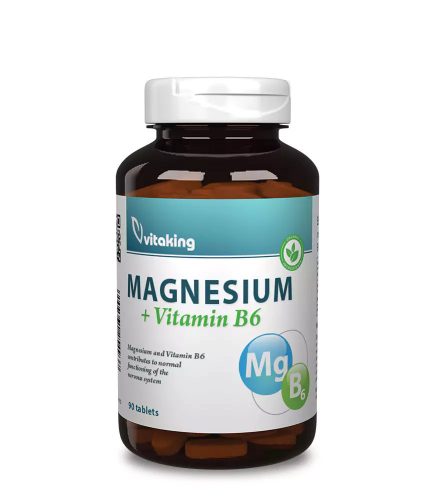 Vitaking Magnézium Citrát + B6-vitamin 90 db