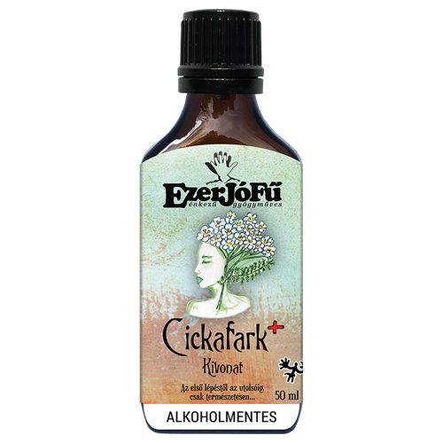 EzerJóFű Cickafark+ alkoholmentes kivonat 50ml