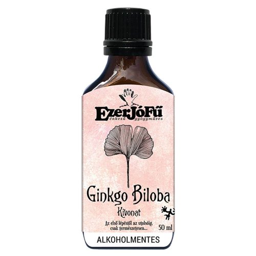 EzerJóFű Ginkgo Biloba alkoholmentes kivonat 50ml