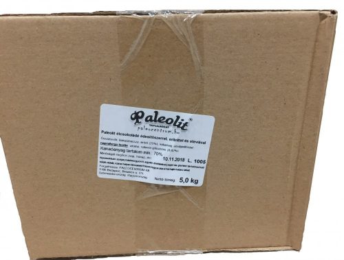 Paleolit Étcsokoládé eritrittel 5kg (tört) lédig