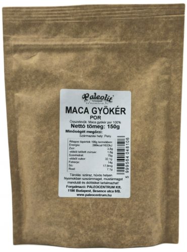 Paleolit Macagyökér por organikus 150g