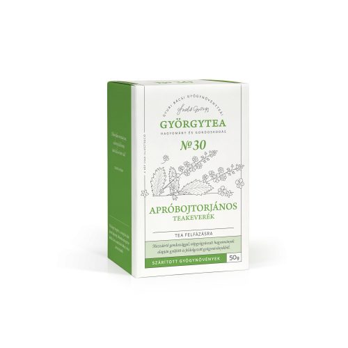 Györgytea Apróbojtorjános 50g teakeverék felfázásra No.30