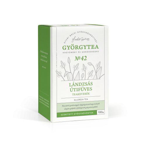 Györgytea Lándzsás útifüves teakeverék, Allergia tea No.42 100g 