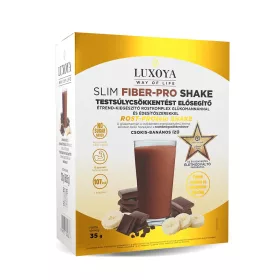 Luxoya Fiber-Pro Shake - Csokis-banános 6x35g