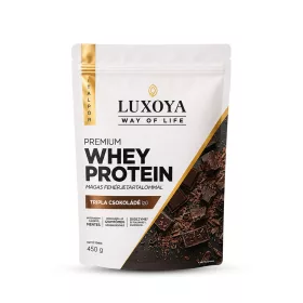 Luxoya Super Tasty Whey Protein citromos sajtorta íz 450g - DOY