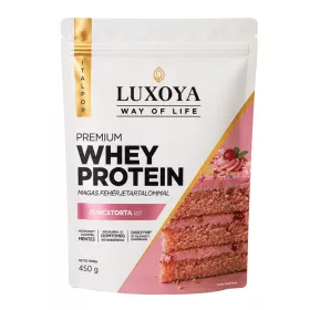 Luxoya Super Tasty Whey Protein Madagaszkári vanília ízű 450g - DOY