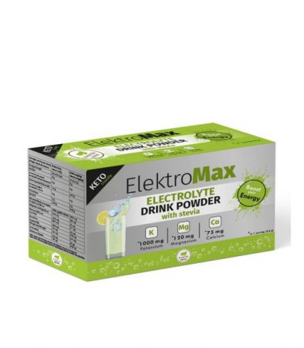 Health Market – Elektromax citrom ízű italpor - 30 tasak