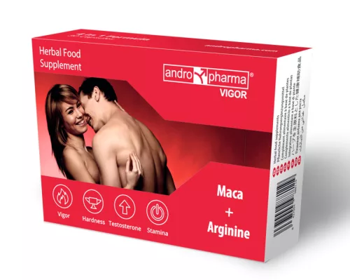 Andropharma Vigor Libido Booster Supplement – 30 kapszula