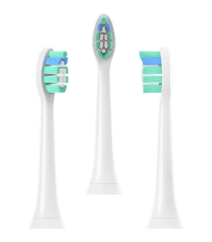 Fogkefefej Philips Sonicare elektromos fogkeféhez HX9024 - 4db - utángyártott, fehér