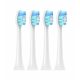 Fogkefefej Philips Sonicare elektromos fogkeféhez HX9034 - 4db - utángyártott, fehér