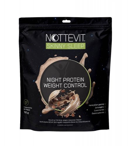 Nottevit Skinny Sleep Night Protein Weight Control - capuccino íz - 25adag