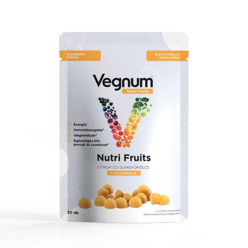 Vegnum NutriFruits C-vitaminnal citrom íz - 30db