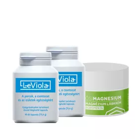 LeViola kapszula 2x90 db + Ősi magnézium lábkrém