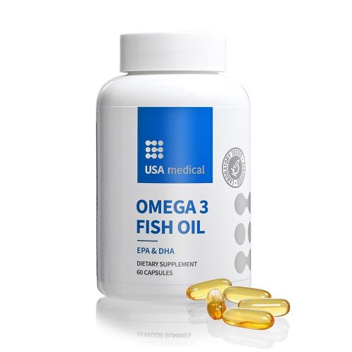 Usa Medical Omega 3 Fish Oil kapszula 60 db
