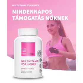 USA Medical Női Multivitamin növényi kivonatokkal 60 db